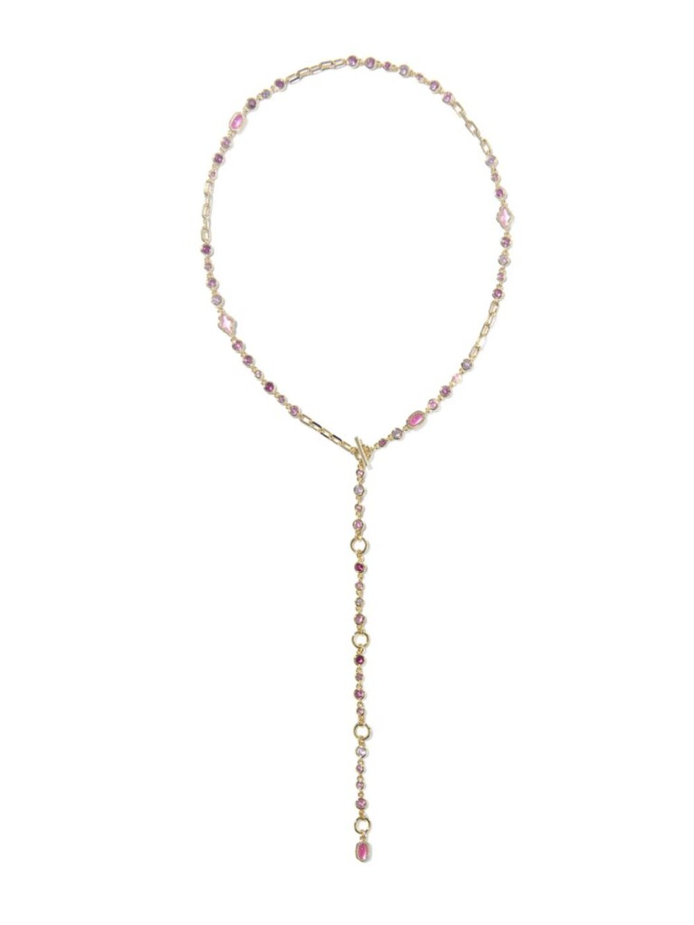 Kendra Scott Mini Elisa Abbie Gold Convertible Strand Necklace - Picture 3 of 5